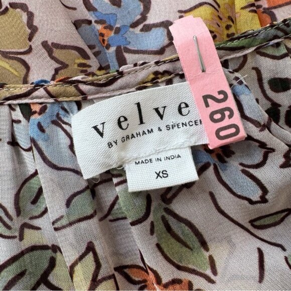 VELVET • Priscilla Printed Boho Dress in Buttercup - Picture 11 of 16